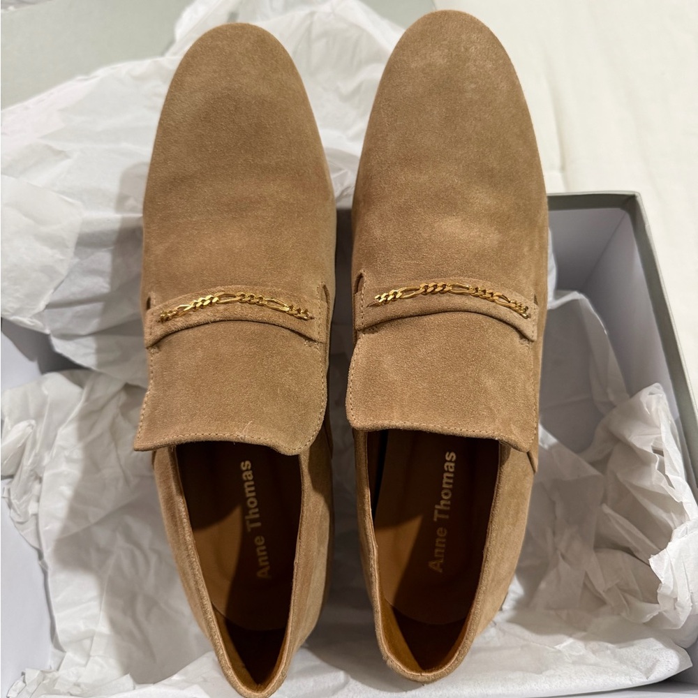 Anne Thomas French brand Montana loafers
